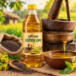 ঘানি ভাঙ্গা সরিষা তেল | Cold Press Mustard Oil