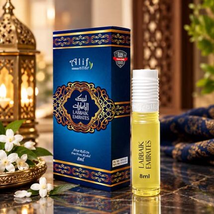 Alif Labbaik Emirates Attar 8ml Premium