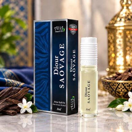 Alif Dior Sauvage Attar 8ml Premium